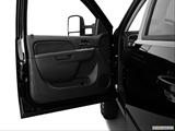  Inside of driver's side open door, window open photo
